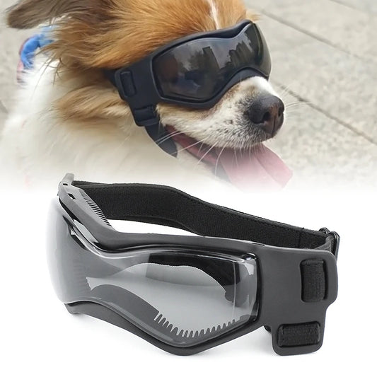 Dog Goggles Sunglasses UV Protection Eyewear Adjustable Straps For