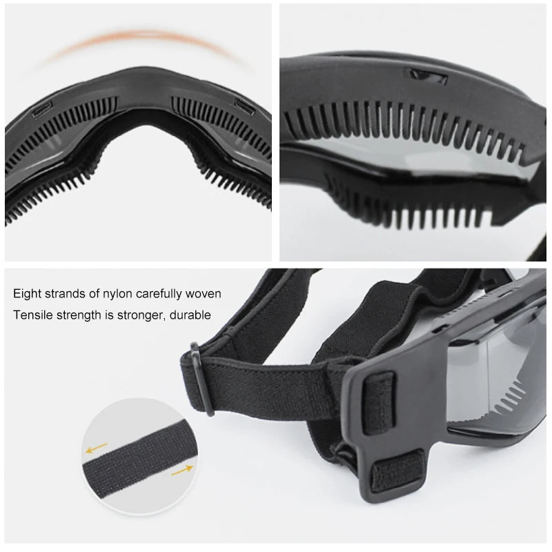 Dog Goggles Sunglasses UV Protection Eyewear Adjustable Straps For