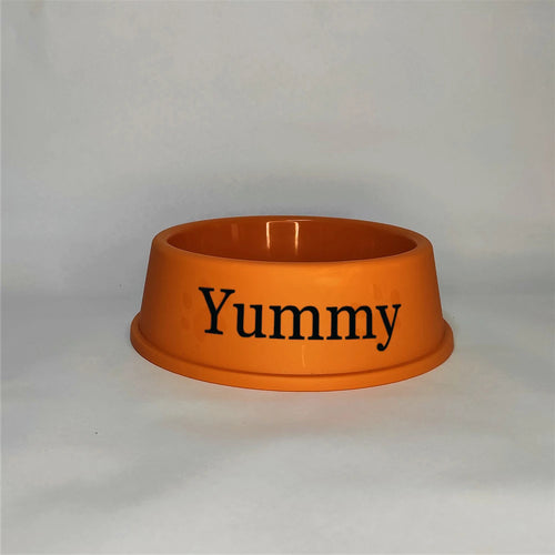 Personalized Printed Dog Food Bowl Plastic Dog Bowl Custom Food &