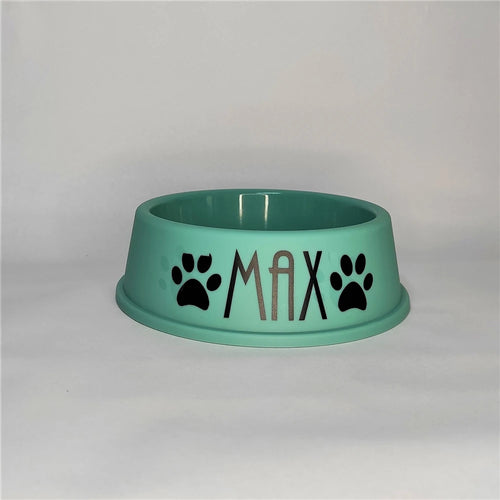 Personalized Printed Dog Food Bowl Plastic Dog Bowl Custom Food &