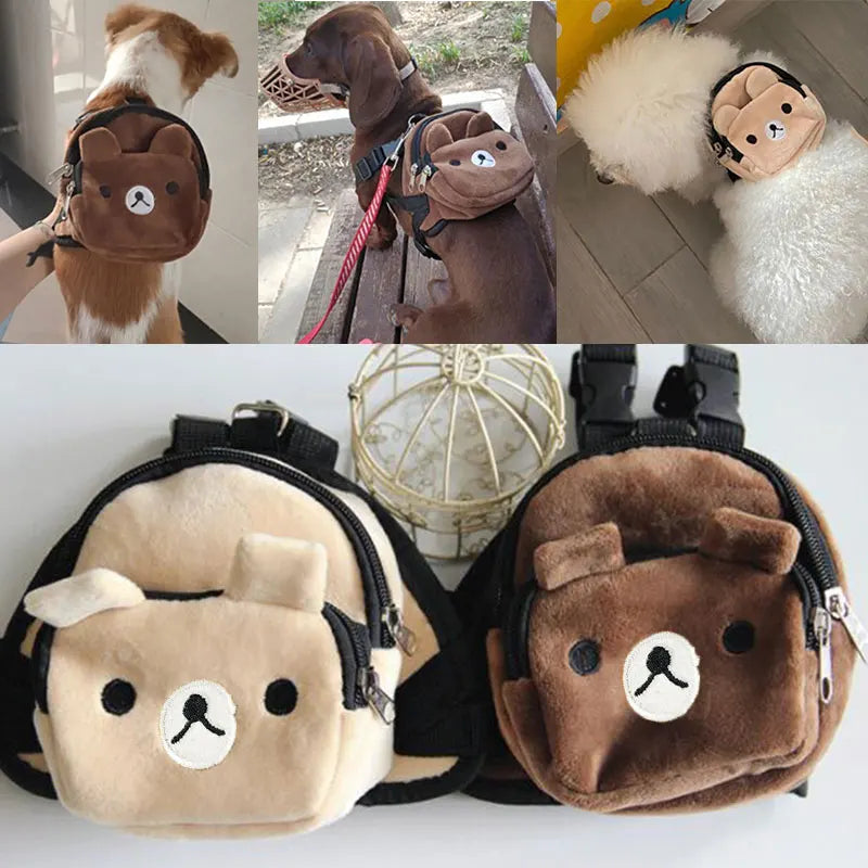 Large-capacity Dog Backpack For Small Medium Dogs Bag Cute Chihuahua