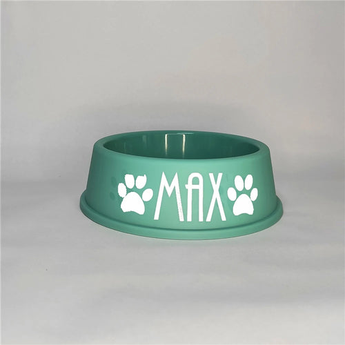 Personalized Printed Dog Food Bowl Plastic Dog Bowl Custom Food &