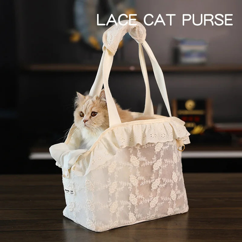 Pet Carrier Bag for Cat Small Dog Backpack Travel Car Seat Transport