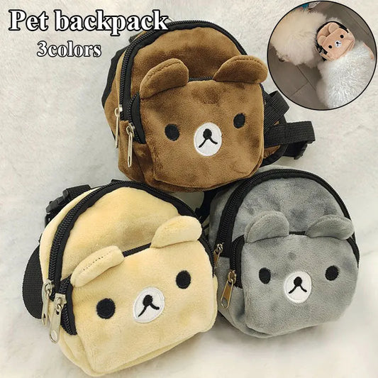 Large-capacity Dog Backpack For Small Medium Dogs Bag Cute Chihuahua